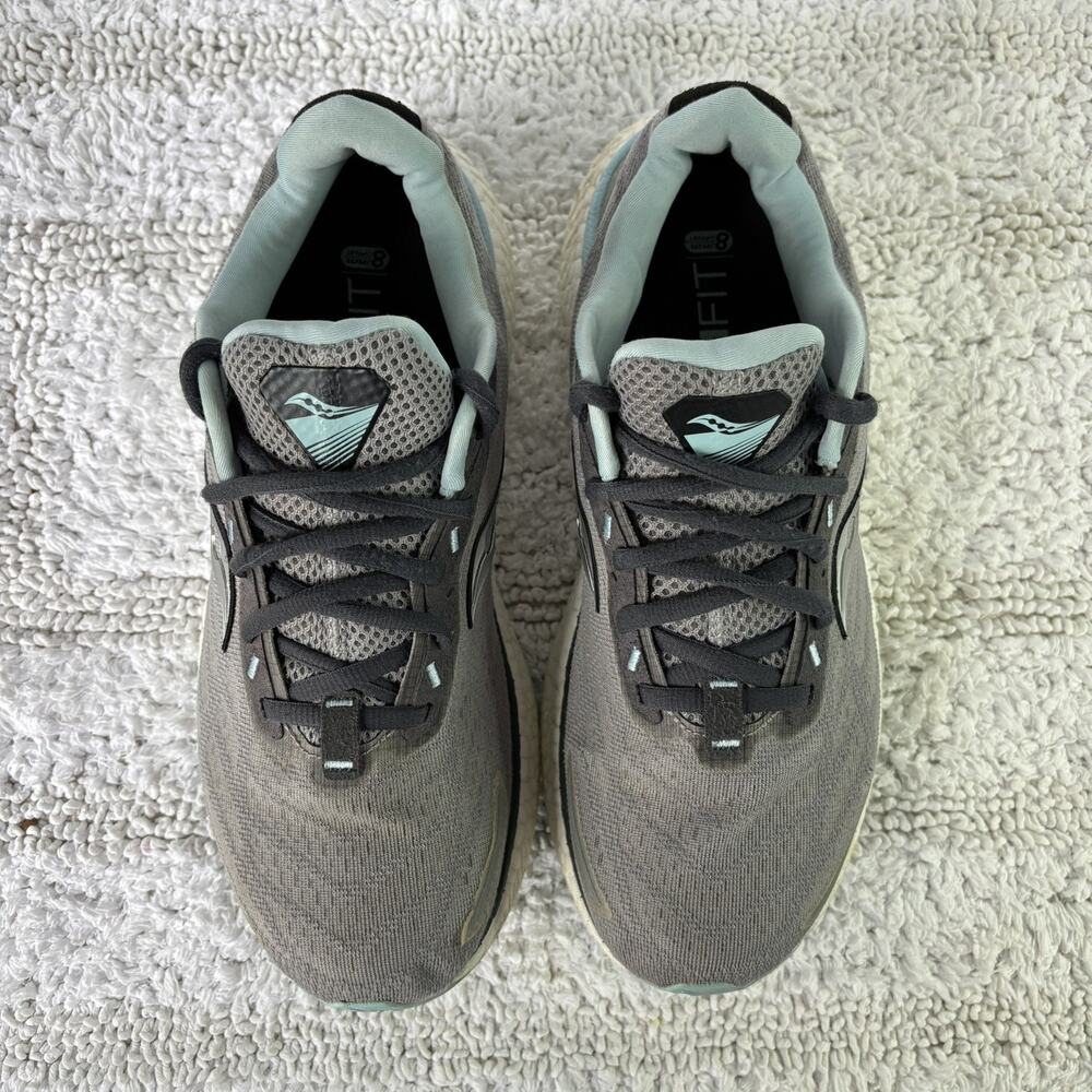 Saucony Womens Triumph 19 S10678-20 Gray Running Shoes Sneakers Size 9 - Picture 7 of 12